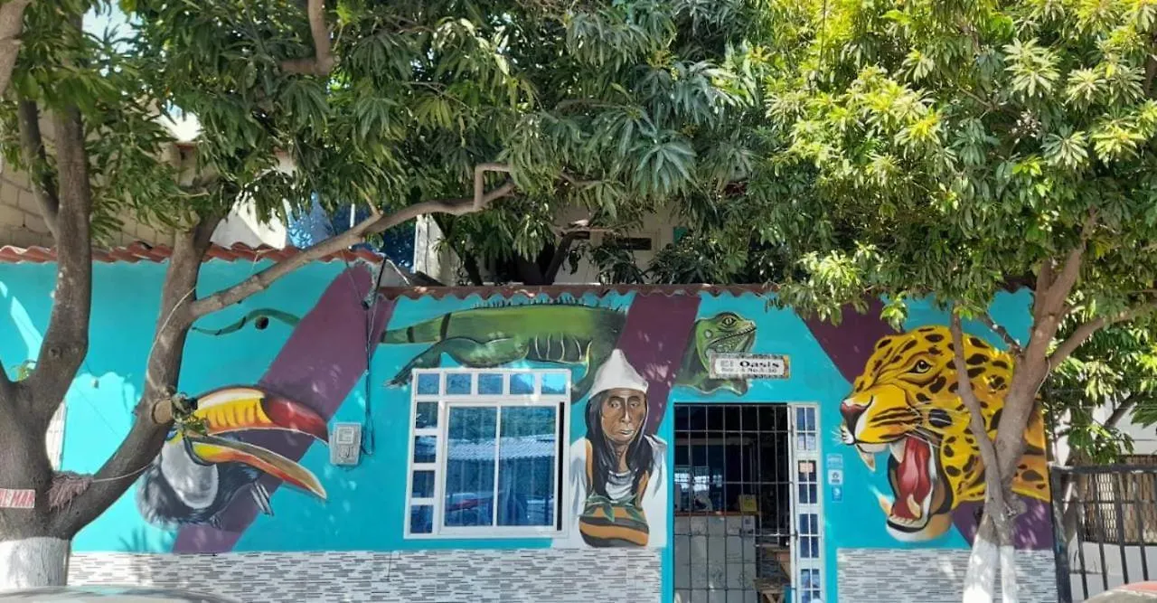 El Oasis Casa Hostal location